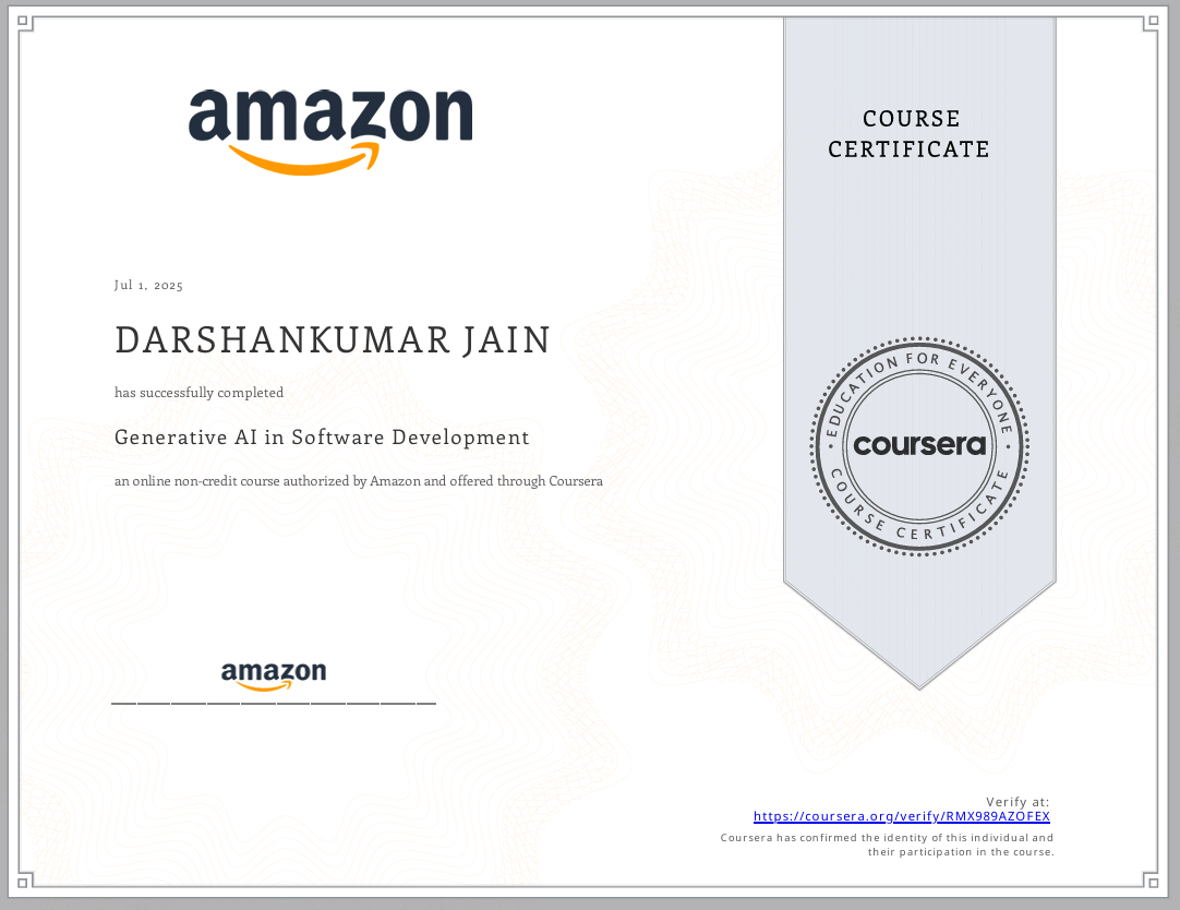 Certificate 2